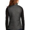 Port Authority® Ladies Packable Puffy Vest (Black) - Image 3