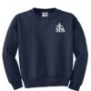 Youth JERZEES® - NuBlend® Crewneck Sweatshirt (UNIFORM) - Image 2