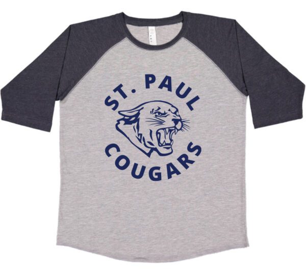 Youth LAT Apparel® Baseball Fine Jersey Tee - Image 2